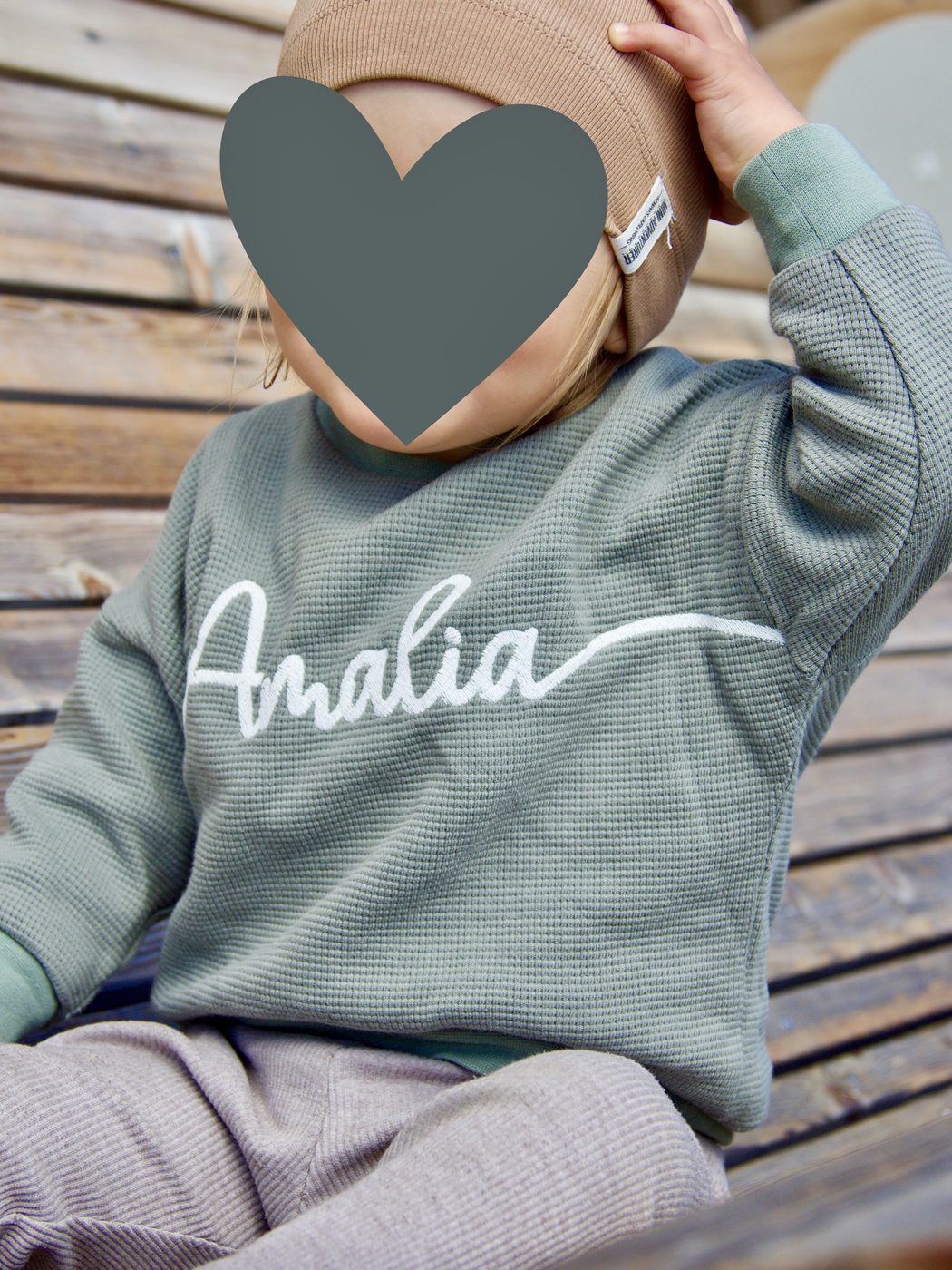 Oversized Sweater mit Namen
